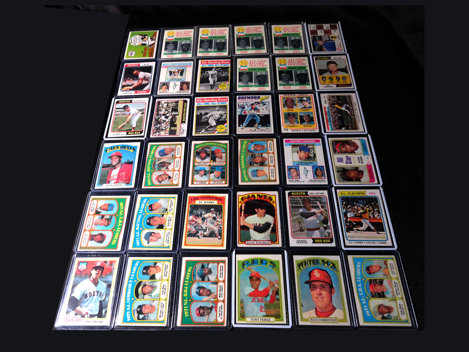 VINTAGE MLB BASEBALL COLLECTION LOT 1971 - 1980 | eBay