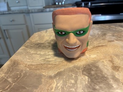 1995 DC Comics The Riddler 3D Mug by Applause - Batman Forever Collectible