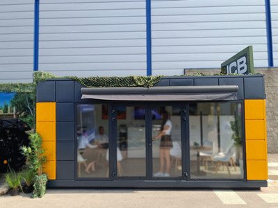 Verkaufscontainer Pavillon 6x3m | Bürocontainer | Modulbau | Neu