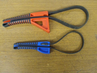 #ad Vintage Craftsman Grip Wrench Rubber Strap Set 6” amp; 8” Handles B478 $29.99