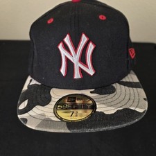 New York Yankees New Era 59FIFTY Gorra Ajustada 7 3/8 Ala Camuflada Gorra MLB
