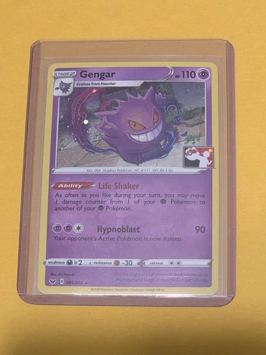 Gengar 085/202 Swsh01: Sword & Shield Holo PLAY Stamp Promo