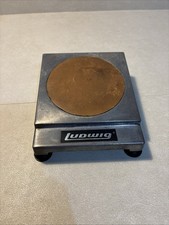 Vintage 1960s Ludwig Practice Drum Pad 4050 JAZZ