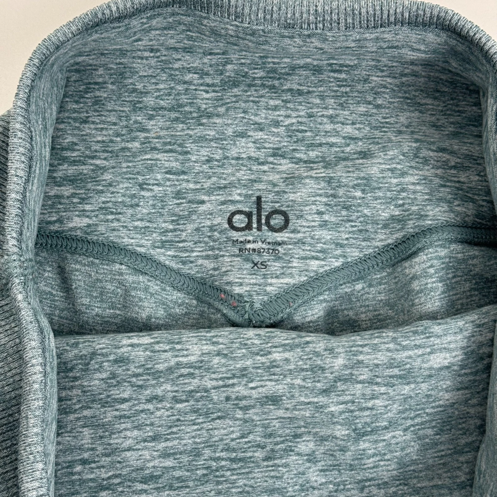 alo-yoga sheila seagrass heathered high waist alosoft leggings