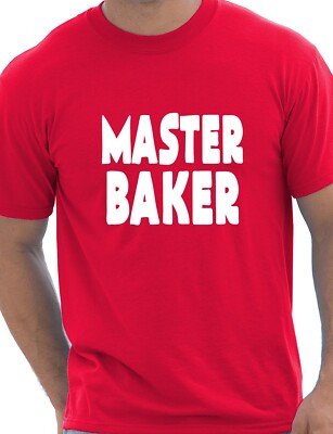 Master Baker Chef Cook lustig Herren Geschenk T-Shirt Größe S-XXL