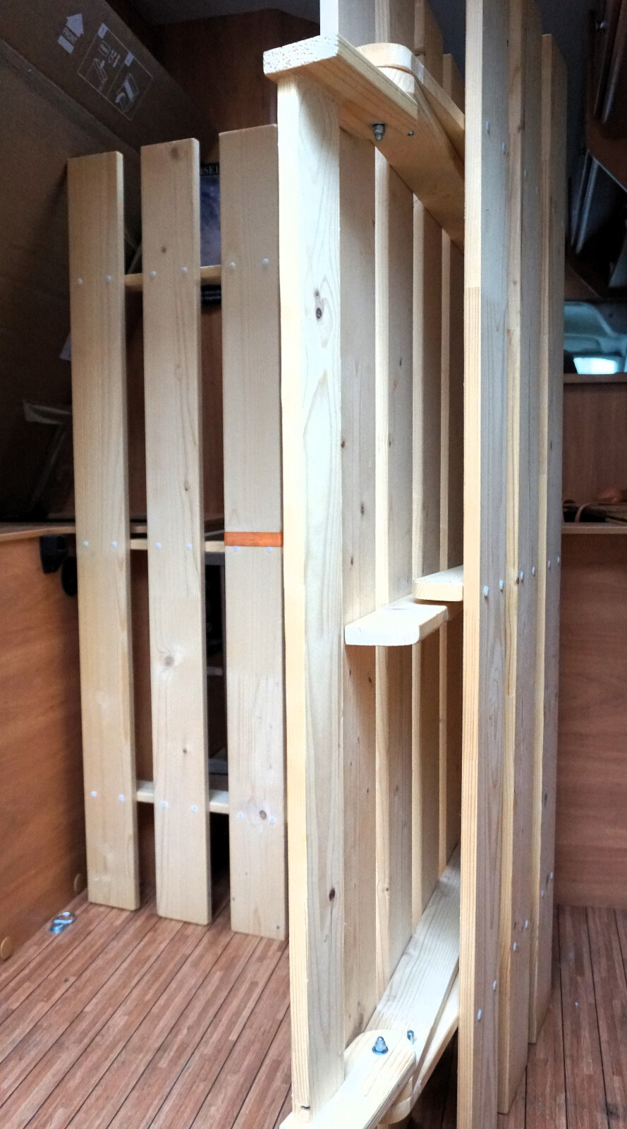 Ikea Holz Latten Futon Bett Sofa klappbar 140 x 200 sehr guter Zustan