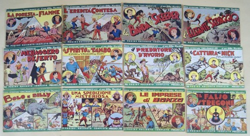 lotto di 35 albi CINO E FRANCO collana Rubino Nerbini 1948/49 originali d'epoca - Picture 2 of 3