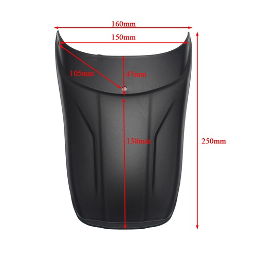 Front Fender Extender Mudguard For HONDA CB500X CB500F Anti-Splash Cover 2013-18 - Picture 2 of 8