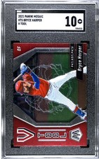 2021 Panini Mosaic VT5 Bryce Harper V Tool SGC 10 GEM MINT