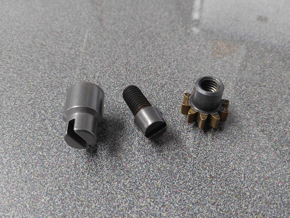 USED ORIGINAL PORSCHE 911 912E 930 928 944 968 PARKING BRAKE STAR WHEEL ADJUSTER - Image 4 of 4