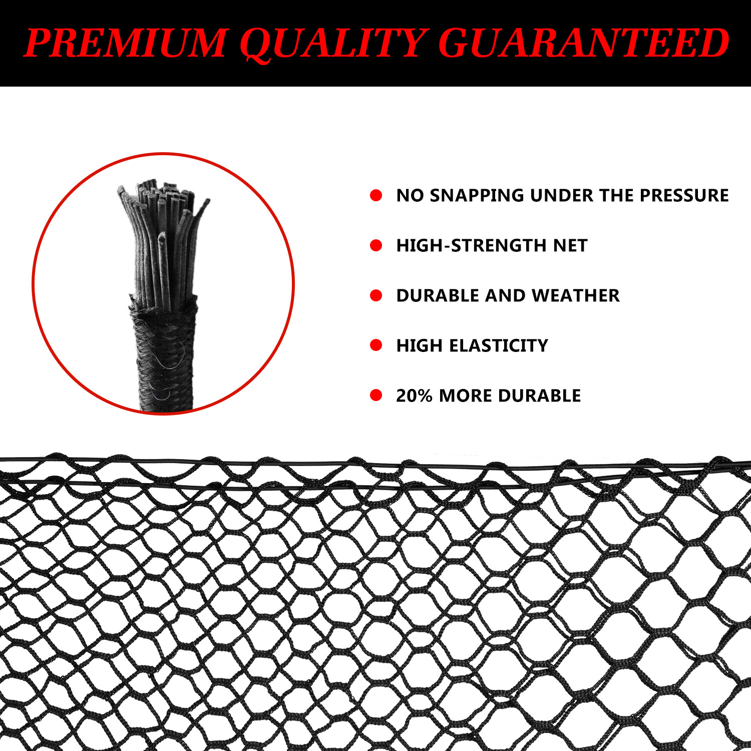 New Car Trunk Organizer Mesh Storage Cargo Net for SUBARU OUTBACK 2000-2025 US