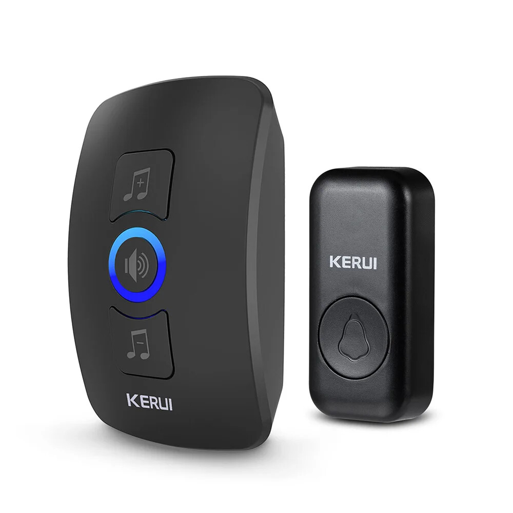 Waterproof Wireless Smart Doorbell with Melodies for Outdoor Use-image