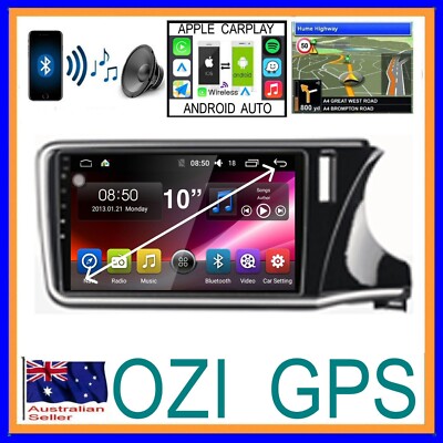 HONDA CITY 2014+ GPS APPLE CARPLAY ANDROID AUTO CAM ODB DAB+ TPMS DVR