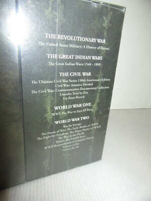 In A Time of War - Complete History of U.S. Wars DVD Set (50 Discs