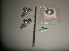CHICAGO FAUCETS 1006 CP CHROME ANGLE STOP 2 PER BOX "MISSING PARTS"