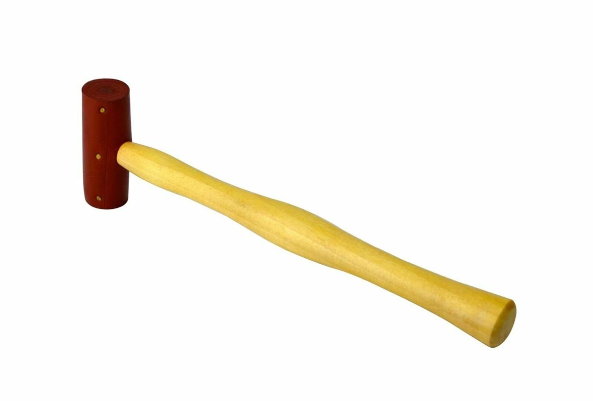 RAWHIDE LEATHER MALLET 1 FACE 2oz HAMMER JEWELRY MAKING HOBBY CRAFT  LEATHERWORK