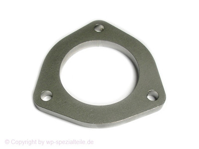 VW Audi Kat flansch 2,5'' VA 63,5 mm 16V G60 VR6 S3 S4 Schweißflansch 3-Loch NEU