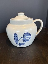 Pfaltzgraff Yorktowne Bean Pot Crock With Handle And Lid