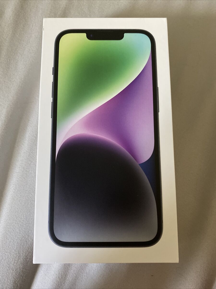 Apple iPhone 14 128 GB Midnight [BOX ONLY + Apple Sticker Apple iPhone 14 128 GB Midnight [BOX ONLY + Apple Sticker