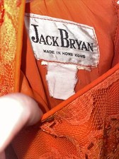 Vintage Jack Bryan Vintage Flowy Dress Orange Color