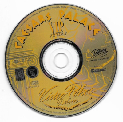 Caesars Palace VIP Series Casino PC CD-ROM Video Game By Interplay 1998