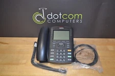Nortel Avaya IP VoIP 1230 Phone NTYS20 Black Display IP Logo