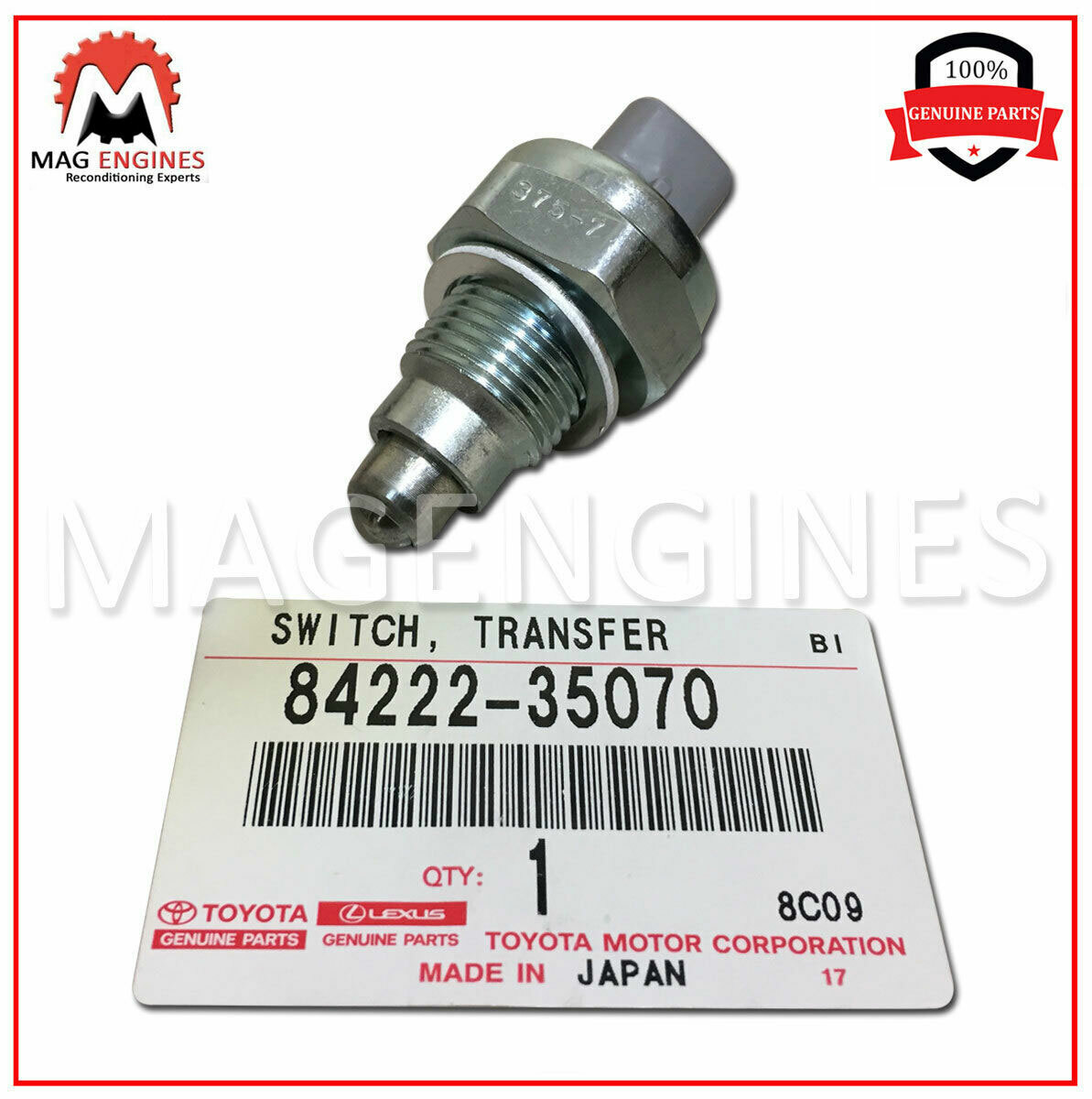 84222-35070 GENUINE OEM SWITCH, TRANSFER INDICATOR, NO.3