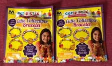 Lot of 2 Cutie Stix Collectible Bracelets Series 1 Mystery Bags - SEALED NEW
