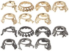 Gold/Pewter Toned Hen Egg Stand/Holder/Display for Spare/Ball/Pysanky