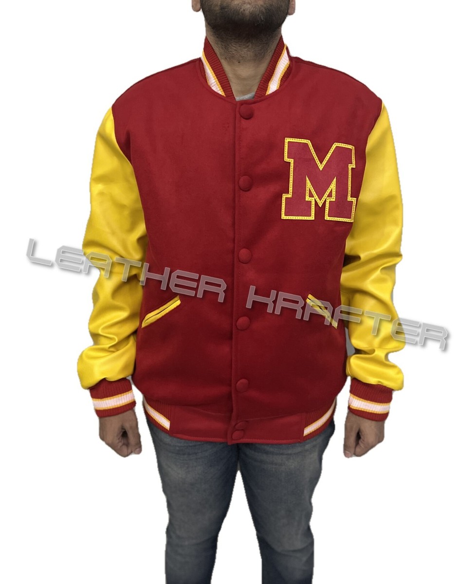 Thriller Bomber Letterman Varsity Wool Jacket | eBay