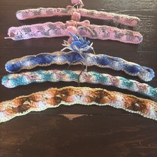 Vintage 5 Crochet Hangers