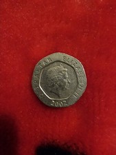 2001 AA Gibraltar 20p coin - "Our Lady of Europa" Collectable Rare!