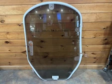 *Discounted* 1/2" John Deere G Series Skid Steer Door Poly Lexan - Tinted