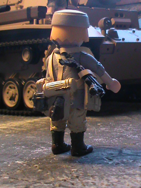 Figurine PLAYMOBIL Personnalisée - Chief Petty Officer Artilleur - Afrika Korps El Alamein 1941