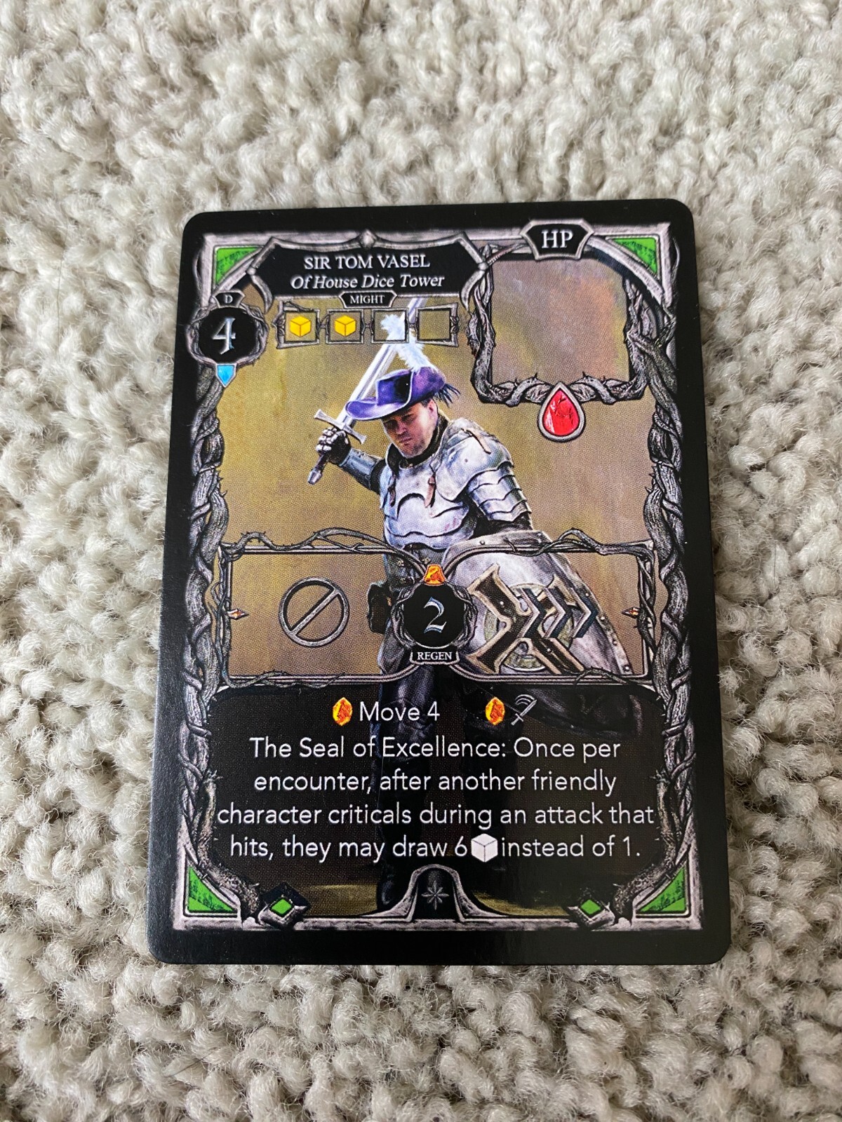 The Dice Tower 2023 Promo Oathsworn Into the Deepwood Sir Tom Vasel Promo Ally