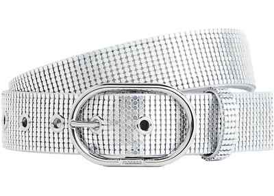 Rabanne X H&M MEN'S SILVER METAL MESH BELT 35