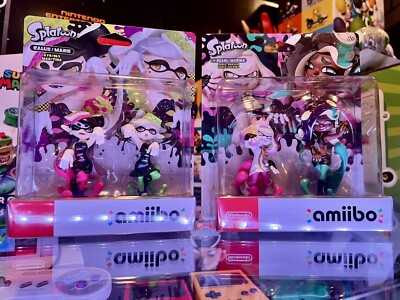 Nintendo Switch Callie & Marie, Pearl & Marina 2-Packs, Amiibo, Splatoon