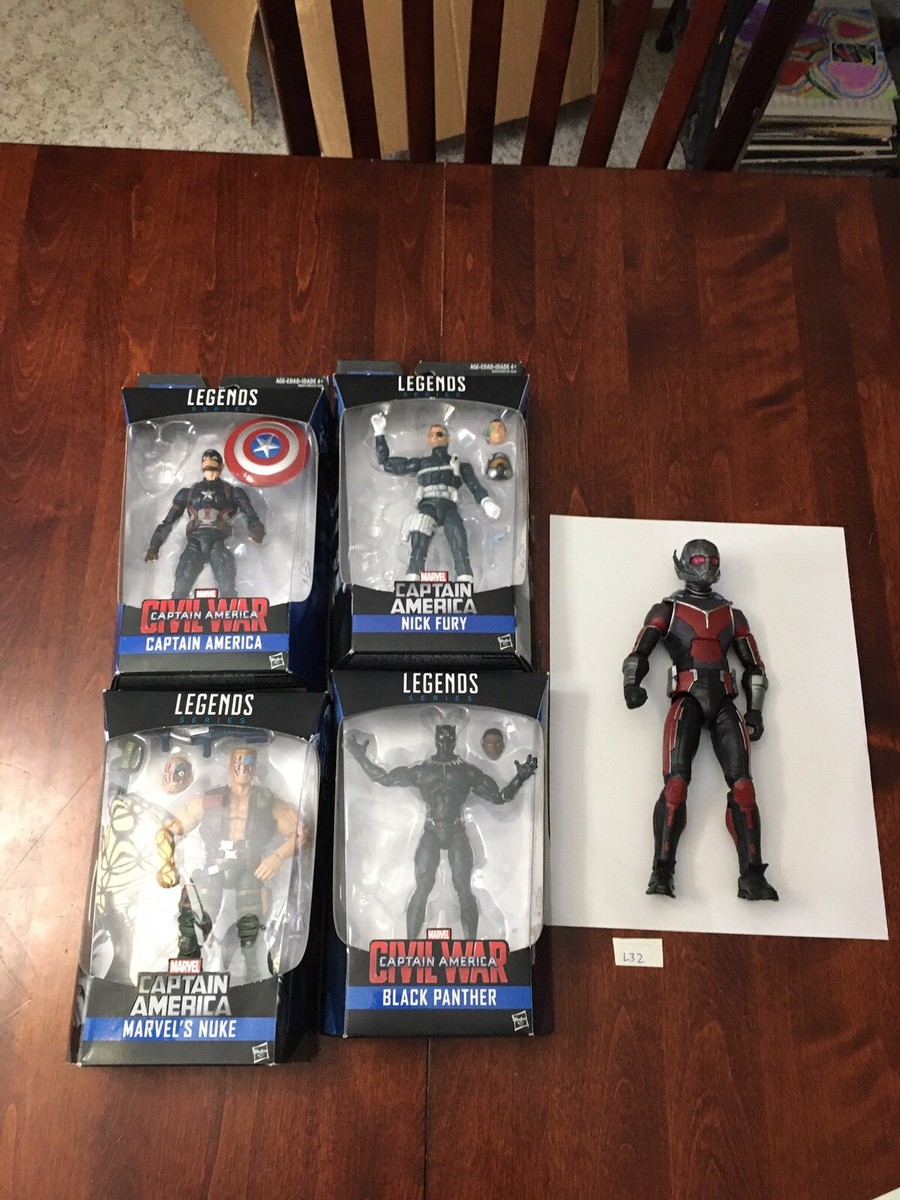 Giant Man 2016 Wave SET BAF MARVEL LEGENDS COMPLETE Civil War pre