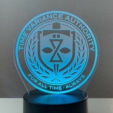 Loki TVA Luce Notturna LED Display 5 Colori Cambio con Telecomando Lampada Serie TV