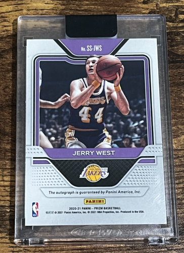 2020-21 Panini Prizm Jerry West Sensational Signatures - Bild 2 von 2