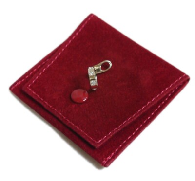 Authentic Cartier Baby Love Charm 7P K18 750 White Gold #6744