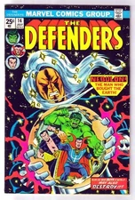 DEFENDERS #14 Nebulon! Marvel Comic Book ~ FN