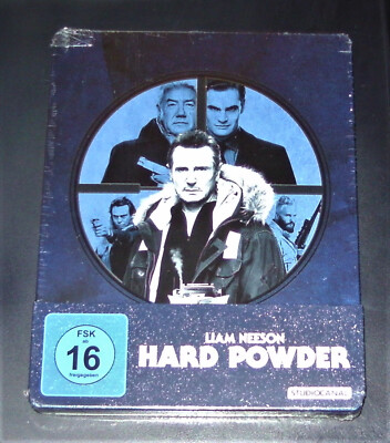  HARD POWDER MIT LIAM NEESON LIMITIERTE STEELBOOK BLU RAY SCHNELLER VERSAND NEU
