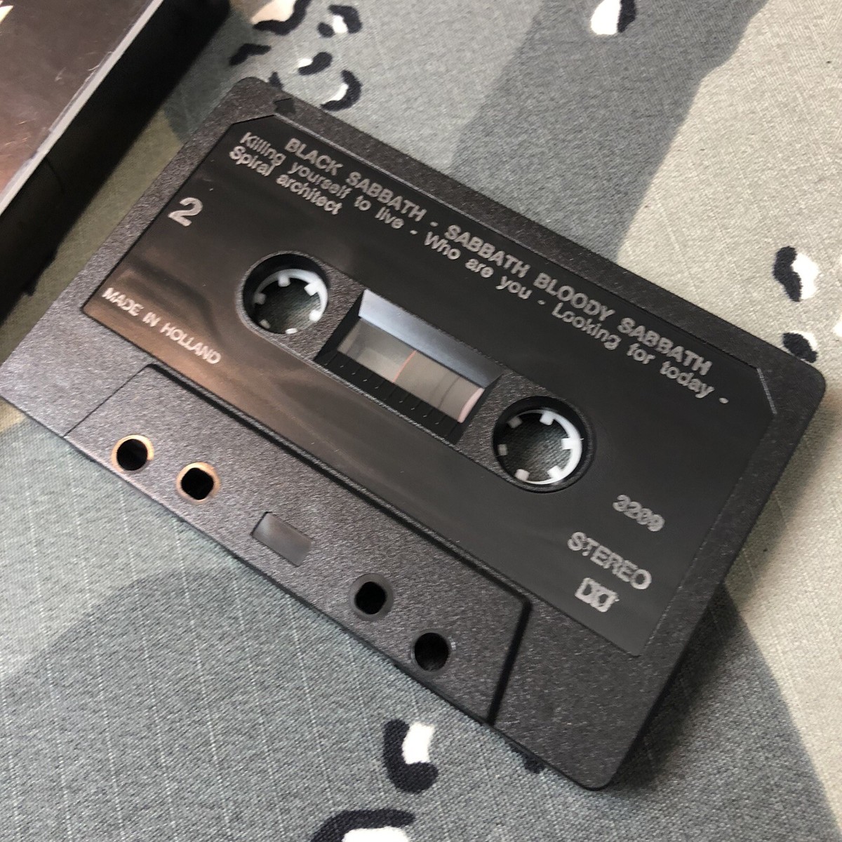 Black Sabbath Sabbath Bloody Sabbath cassette tape Ozzy Rare