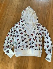 WALT DISNEYWORLD MICKEY MOUSE HOODIE ZIPPER WITH TWO FRONT POCKETS SIZE XL