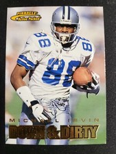 1997 Action Packed Michael Irvin DOWN DIRTY Card #123 Cowboys HOF