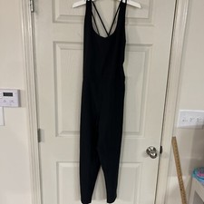 Calia Carrie Underwood Bodysuit Jumpsuit Lustralux Black Medium NWT