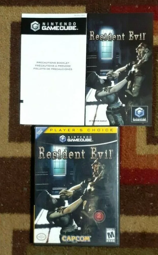 Game Cube Resident Evil Remake #1598