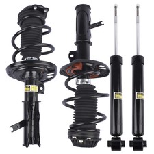 Front Struts w/Coil Spring Assembly + Rear Shocks for Chevrolet Malibu 2016-2023