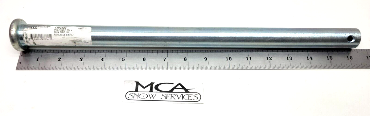 FISHER SNOW PLOW V PLOW CENTER PIVOT PIN RD HD XBLADE MM2 1